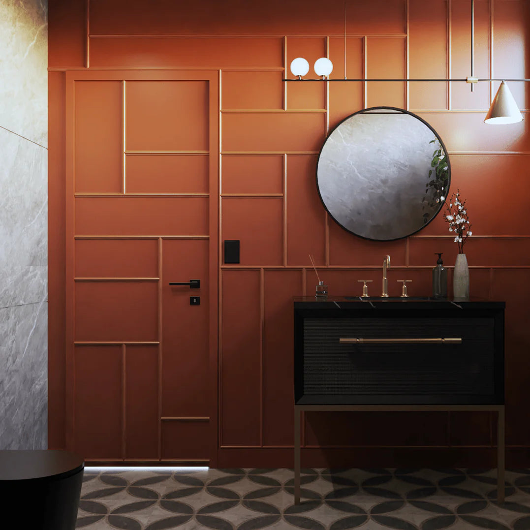 Boiserie Línea Play Color - Bronce