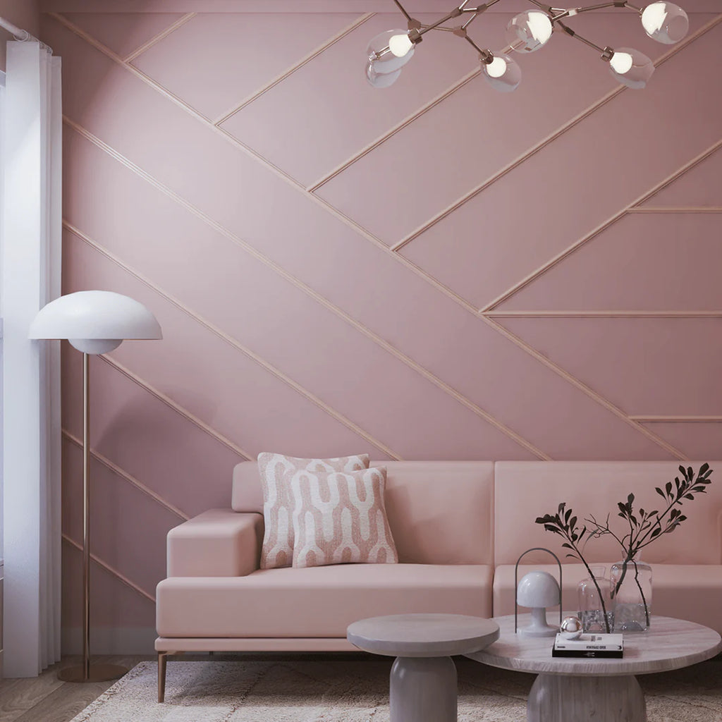 Boiserie Línea Play Color - Rosa