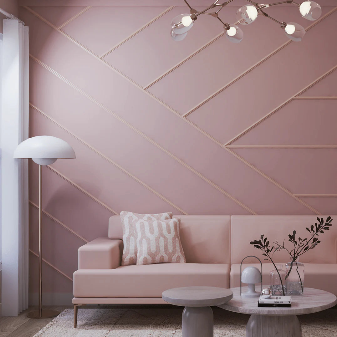 Boiserie Línea Play Color - Rosa