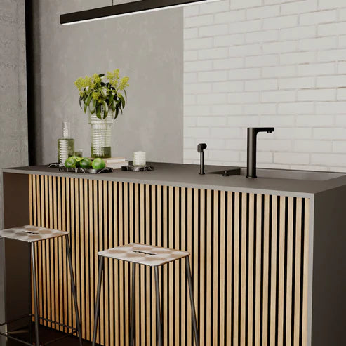 Collection Signature – Paneles acústicos de lamas (270 × 110 cm)