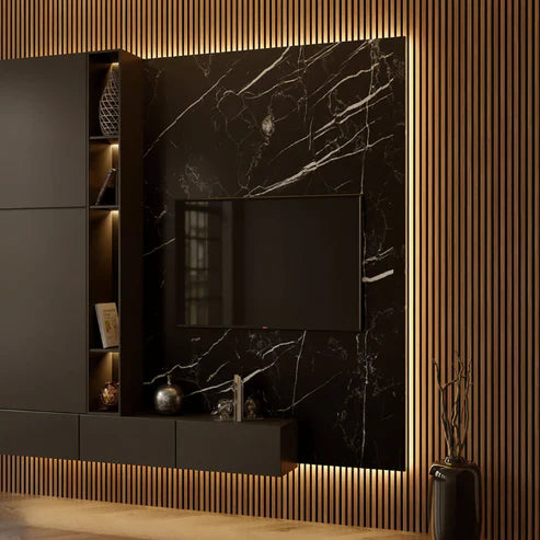 Collection Signature – Paneles acústicos de lamas (270 × 110 cm)