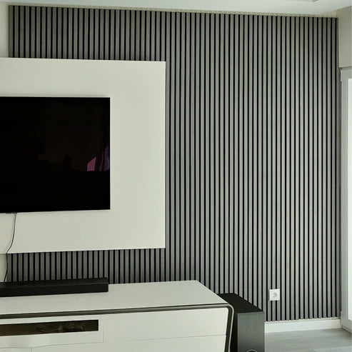 Collection Signature – Paneles acústicos de lamas (270 × 110 cm)