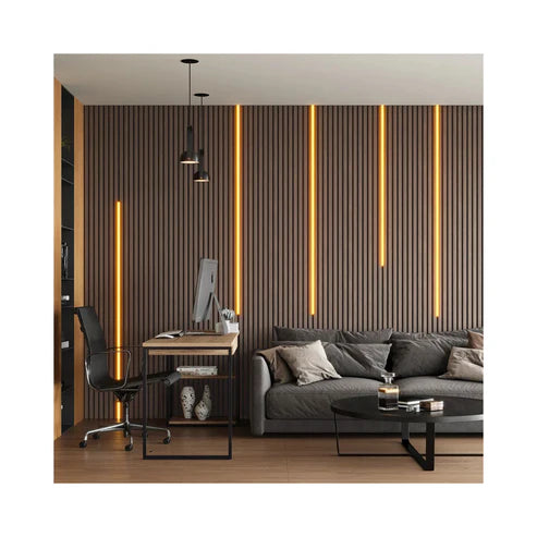 Collection Signature – Paneles acústicos de lamas (270 × 110 cm)