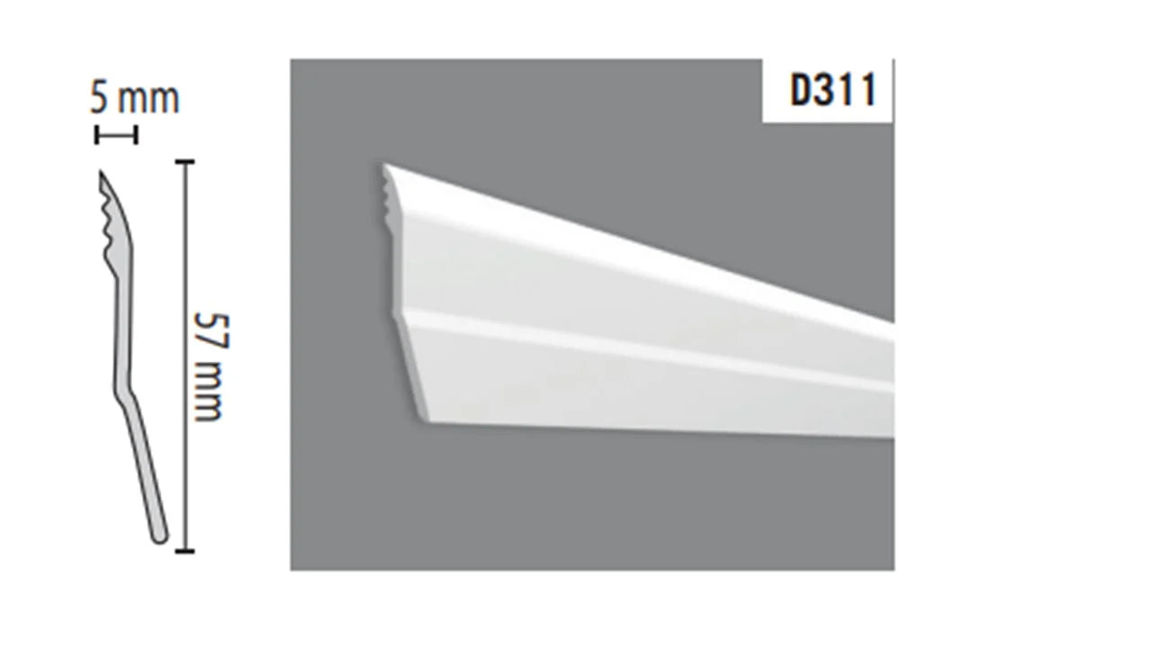 Rodapié Línea Slim HD